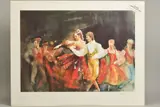 'Muzurka From Coppelia', a limited edition print, 45/350, by Glynis Barnes-Mellish, print, sold Feb 2020