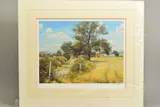 'Summer Farm', a limited edition print, 18/295, a British landscape, by Mervyn Goode, print, sold Feb 2020