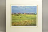 'St Andrews 16th - Corner of The Dyke', a limited edition by Peter Munro, print, sold Feb 2020