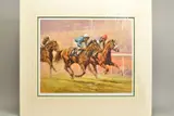 'Rebecca Sharp', a limited edition print of the Ascot Winning Horse, by Graham Isom, print, sold Feb 2020