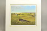 'St Andrews 13th-Hole O'Cross', a limited edition Golf print, by Peter Munro, print, sold Feb 2020