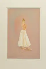 'Angelina I', a limited edition print of a female figure, 56/ by Kay Boyce, print, sold Feb 2020