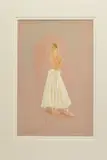 'Angelina I', a limited edition print of a female figure, 56/ by Kay Boyce, print, sold Feb 2020