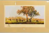 'Luangwa Evening', a limited edition print, 1320/1500, signed to by David Shepherd, print, sold Feb 2020