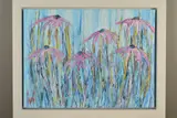 Summerfield vi by Carl Scanes, acrylic on canvas, sold Feb 2020