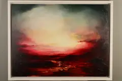 Halflight by Neil Nelson, acrylic on canvas, sold Feb 2020
