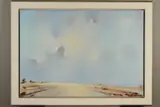 Across the downs by Claire Grose, acrylic on canvas, sold Feb 2020