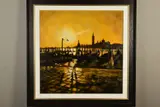 Venice v by Stephen Collett, acrylic on canvas, sold Feb 2020