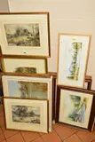 Mounted and framed by Ernest Walbourne, oil on canvas, offered Feb 2020