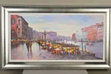 Afternoon in venice by Henderson Cisz, print, sold Feb 2020