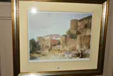 Gossipers at le castellet by William Russell Flint, print, sold Feb 2020