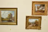 Untitled by J Heathcote Hunt, oil on board, sold Jan 2020