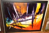 Dazed iv by Mark Eurich, acrylic on canvas, sold Jan 2020