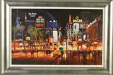 Vegas lights by Henderson Cisz, print, sold Jan 2020