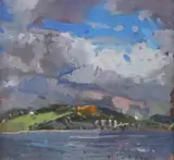 Golden CapSignedOil by Richard Pikesley Rws Neac, Oil on canvas laid on board, sold Dec 2018