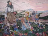 Untitled by Gerald Edward Moira Vproi, 1932, Oil on board, sold Dec 2018