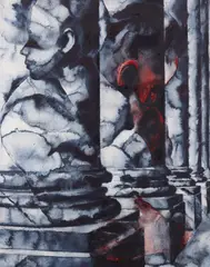 The MomentoSigned titled and dated 1993 on a label versoWatercolour on handmade by Graham Dean, 1993, Watercolour on handmade Indian paper, offered Dec 2018