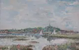 Untitled by Margaret Fisher Prout, Oil on board, sold Dec 2018