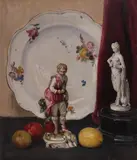 Untitled by Denys G. Wells, Oil on board, sold Dec 2018