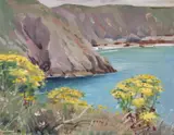 Sark The Channel IslandsSigned titled Sark and dated 1922Oil on by Arthur Royce Bradbury, 1922, Oil on board, offered Dec 2018