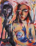 Untitled by Amanda Faulkner, Mixed media, sold Dec 2018