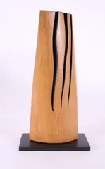 FlowSigned with initials titled and dated 2006Oak on a composite base37 by Mark Verry, 2006, oil, sold Dec 2018