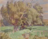Untitled by Henry Lamb, Oil on canvasboard, sold Dec 2018