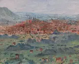 Italian viewsA pair both by Eve Kirk, oil on board, sold Dec 2018
