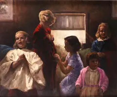 Untitled by Harold Knight, Oil on canvas, offered Dec 2018