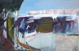 Untitled by Larry Wakefield, Oil on canvas, sold Dec 2018