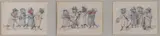 The WaitsA set of three all inscribed verso Design No 1841 and one dated by Kate Greenaway, pencil, sold Dec 2018