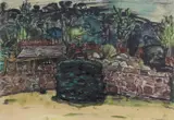 Edge of the Garden SolwaySignedPen ink and by William George Gillies, Pen ink and watercolour, sold Dec 2018