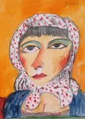 Untitled by John Bellany, Pencil and watercolour, sold Dec 2018
