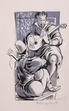 Untitled by Michael Ayrton, Pen ink and gouache, sold Dec 2018