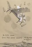 An R.F.C by Bruce Bairnsfather, Pen ink and wash heightened with white, sold Dec 2018