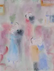 Untitled by Dora Holzhandler, Pen ink and watercolour, offered Dec 2018