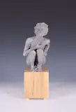 HopeSigned titled dated 2015 and numbered 7/8Plaster on a wood by Isabelle de Bellefroid, 2015, Plaster on a wood base, sold Dec 2018