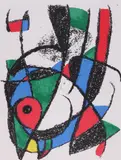 Composition No by Joan Miró, Lithograph published at Mourlot Studio Paris, sold Dec 2018