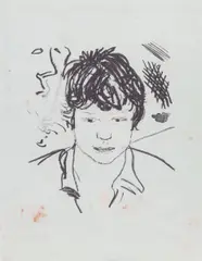 Untitled by David Hockney, Lithograph, sold Dec 2018