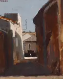 St Quentin LanguedocSigned and dated ‘66Oil on board25 by Charles McCall Roi Neac, Oil on board, sold Dec 2018