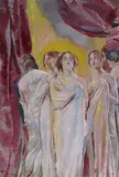 Untitled by Charles Sims, Mixed media, sold Dec 2018