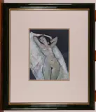 Untitled by Endre Roder, mixed media, sold Dec 2018