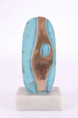 Festival IOSigned and numbered 4/9Blue patinated and polished bronze on a by Mark Stoddart, bronze, offered Dec 2018