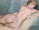 Untitled by Nadia Benois, Oil on canvas, sold Dec 2018