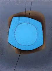 BlueSigned and dated 1972 also by Michael Tain, 1972, Oil on canvas, offered Dec 2018