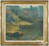 Untitled by Aaron Harry Gorson, oil on canvas, sold Oct 2021
