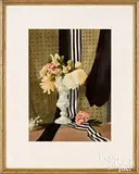 floral still life by Stow Wengenroth, watercolor, sold Oct 2021