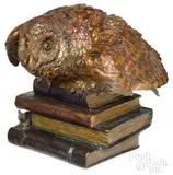 Barn Owl by William Turner, bronze, sold Oct 2021