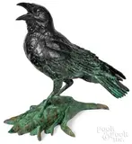 Crow On Corn by David H. Turner, bronze, sold Oct 2021