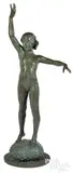 fountain Sea Urchin by Henry Berge, bronze, sold Oct 2021